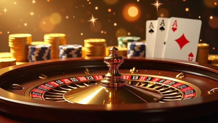 i99 তিন পাত্তি জোকার টেবিলে খেলোয়াড়রা খেলছে